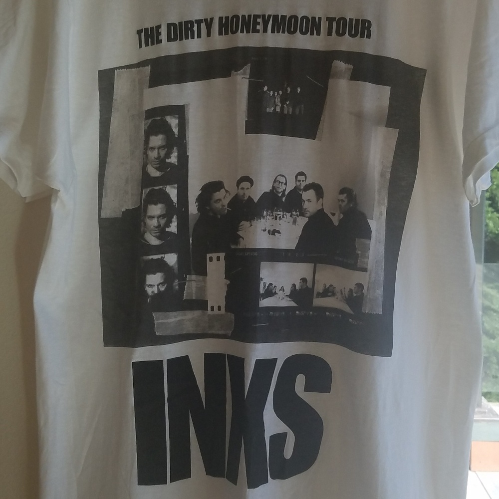 SOLD INXS The Dirty Honeymoon '93 t-shirt
